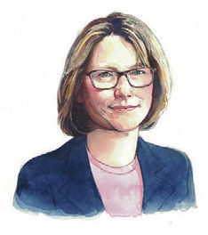 Anna Robbins, Ph.D, Illustration By James Noel Smith